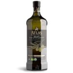 Atlas Organic Extra Virgin Olive Oil, Moroccan, High Polyphenol, 1 L | Cold Pressed EVOO With High Smoke Point, Trusted By Award-Winning Chefs, One Family Farm, Polyphenol-Rich & Smooth Finish