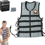 Hyperwear Hyper Vest PRO Adjustable Weighted Vest for Men and Women — Running, Walking, HIIT, Bone Density & Osteoporosis Exercise — No-Bounce Steel Micro-Weights, Slim Fit, Up to 40 lbs